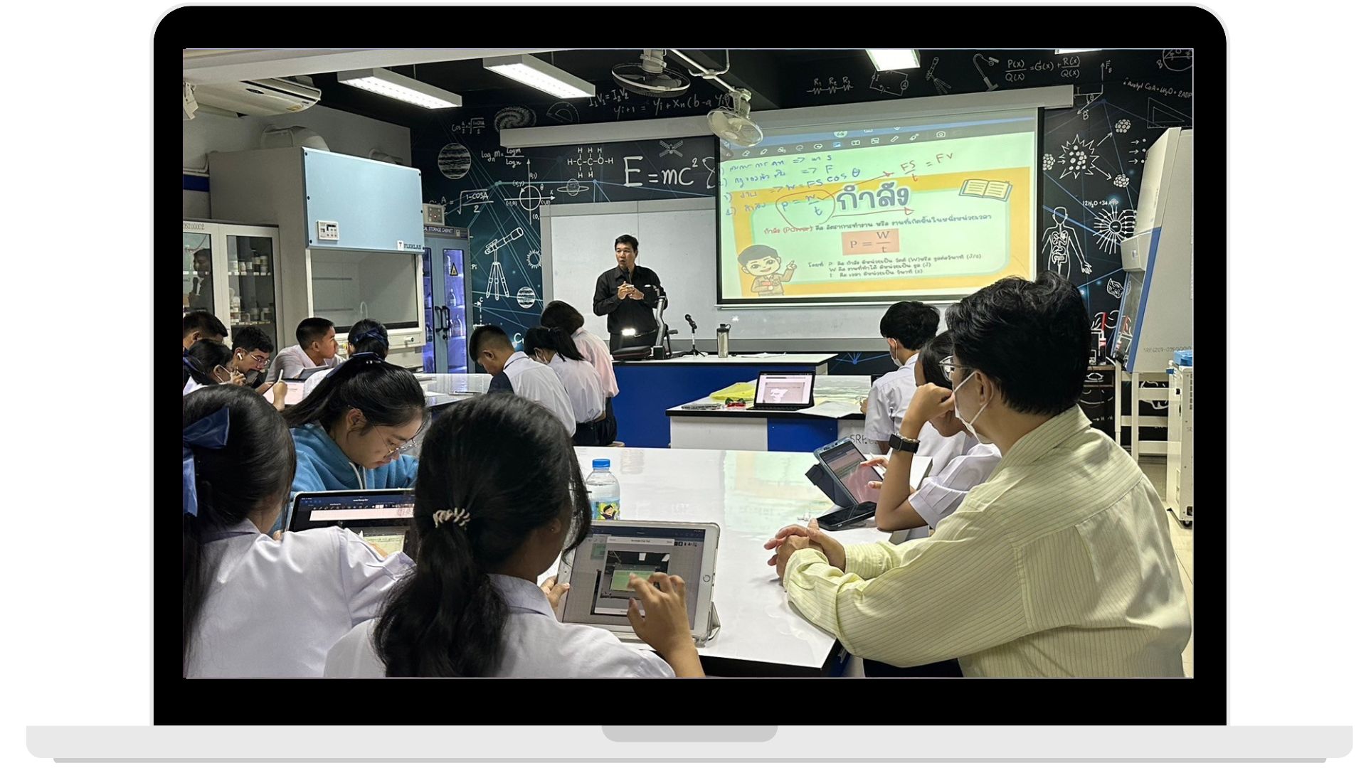นิเทศการสอน โรงเรียนสุราษฎร์พิทยา